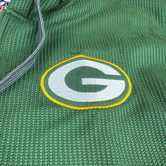 Green Bay Packers Full Zip Heavyweight Hoodie - XL - Picture 4 of 6